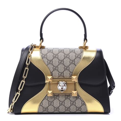 gucci monogram bag black